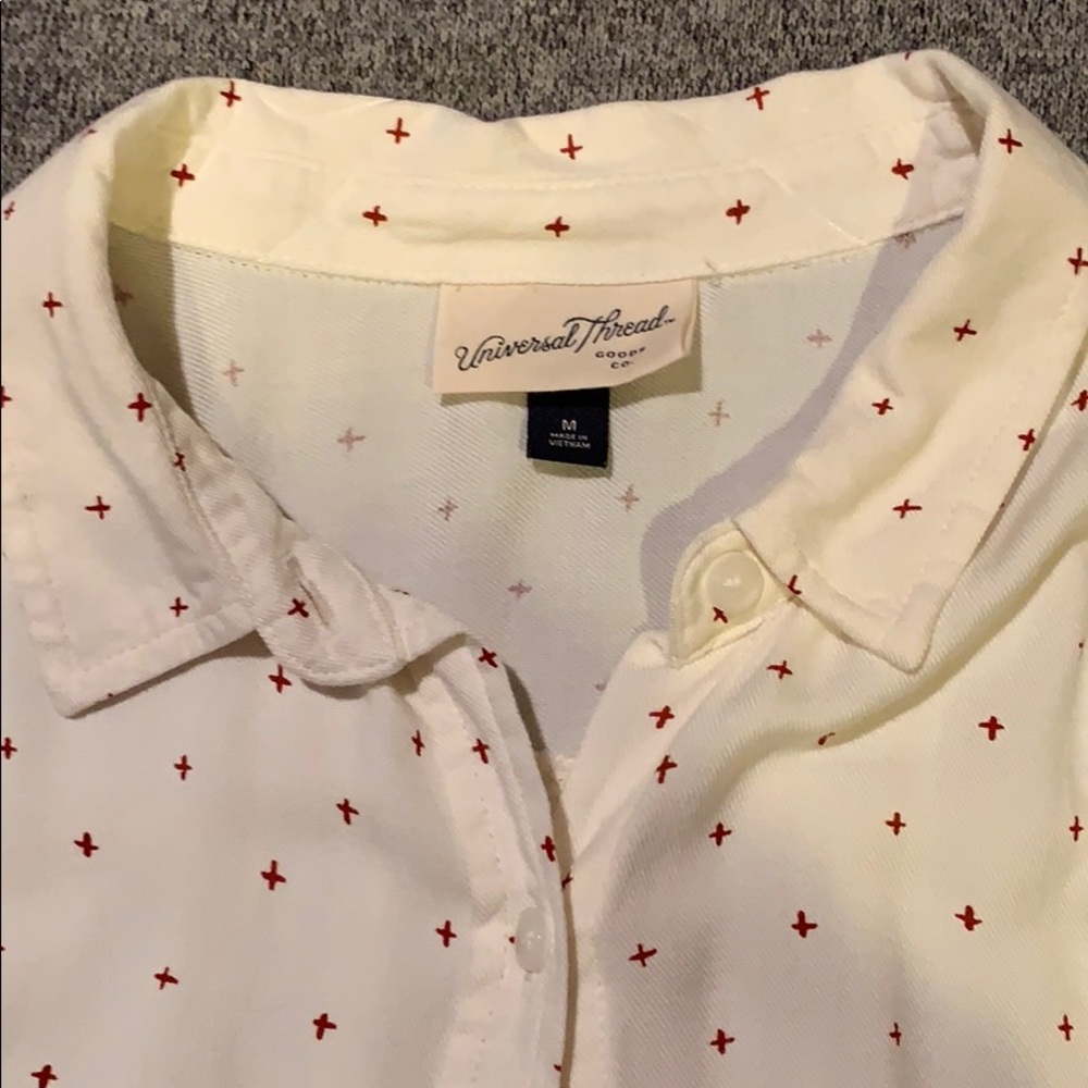 Collared Button-Down Shirt - image 2